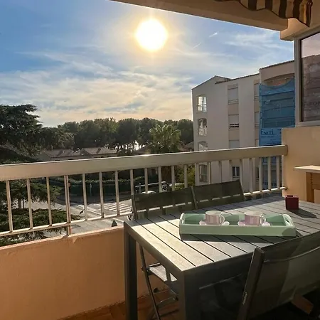 Apartman A 2 Min-sous Les Pins - Balcon - Clim - T2 Cosy